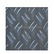 Precio competitivo Placa de acero al carbono Ss400 A36 con placa de patrón de diamante en relieve